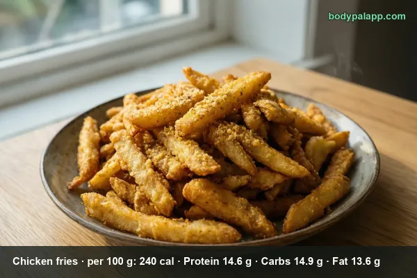 Chicken Fries calories