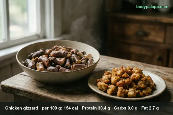 Chicken Gizzards calories