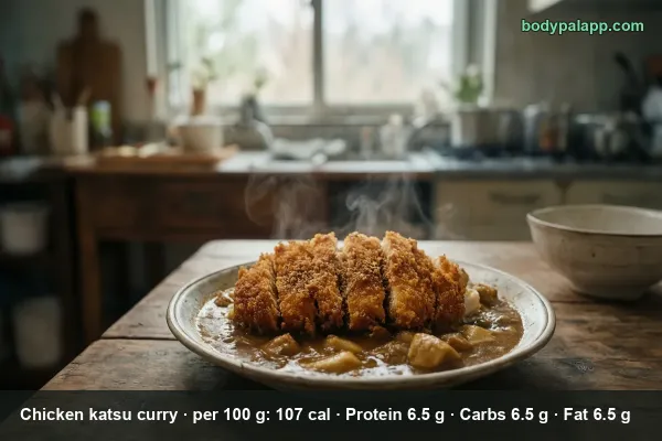 Chicken Katsu Curry calories