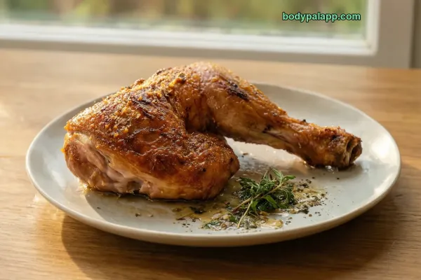 Chicken Leg With Skin calories