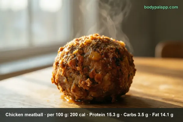 Chicken Meatball calories
