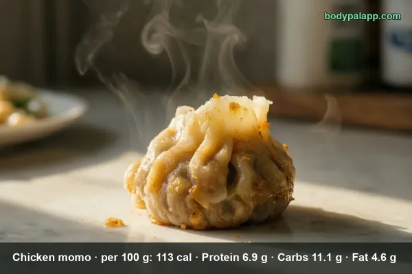 Chicken Momo calories