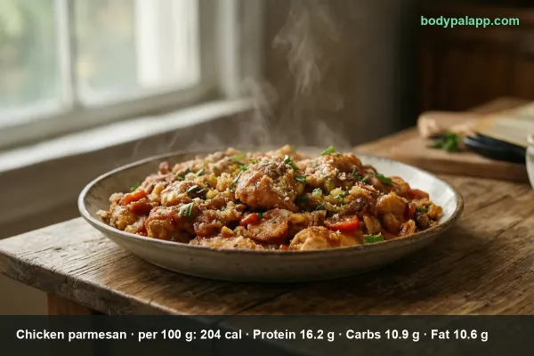 Chicken Parmesan calories