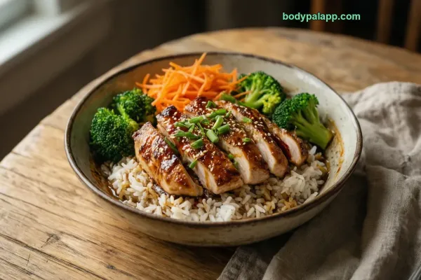 Chicken Rice Bowl calories