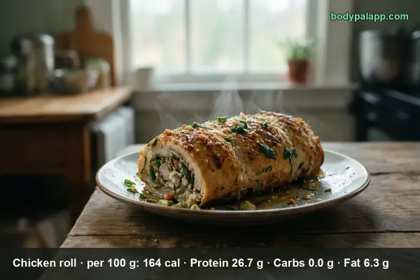 Chicken Roll calories