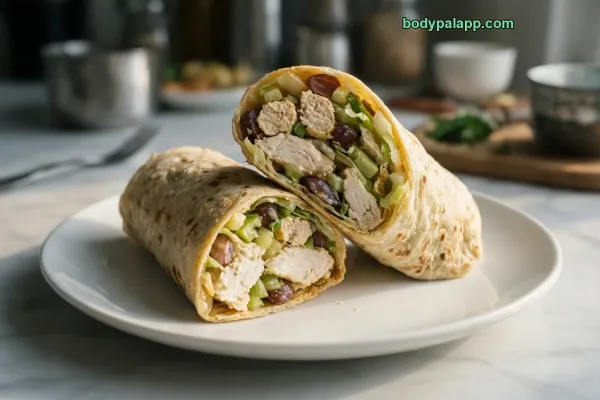 Chicken Salad Wrap calories