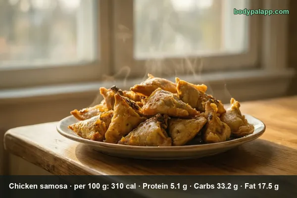Chicken Samosa calories