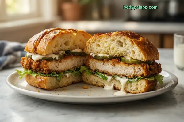 Chicken Sandwich With Mayo calories