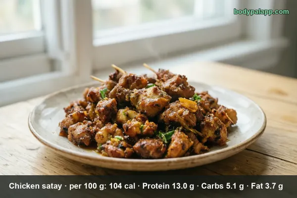 Chicken Satay calories