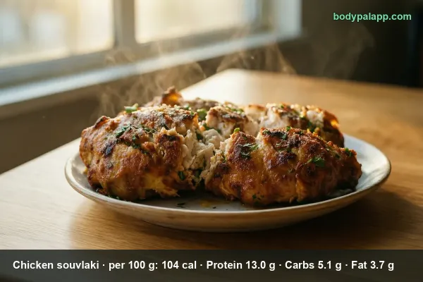 Chicken Souvlaki calories