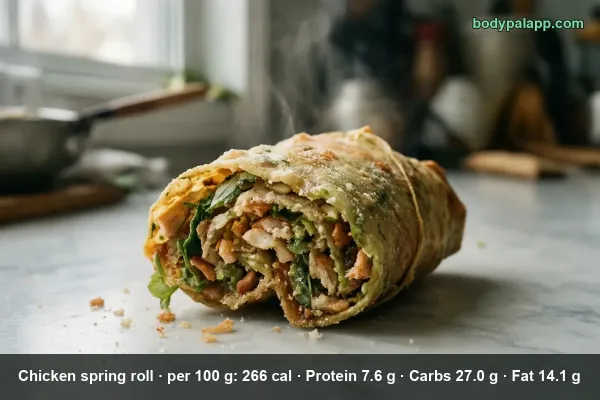 Chicken Spring Roll calories
