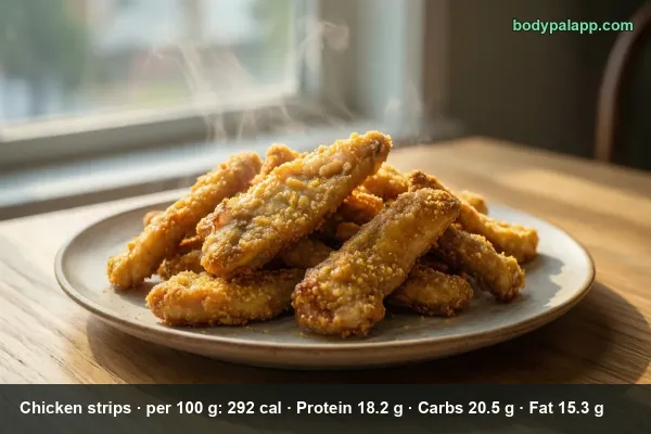 Chicken Strip calories