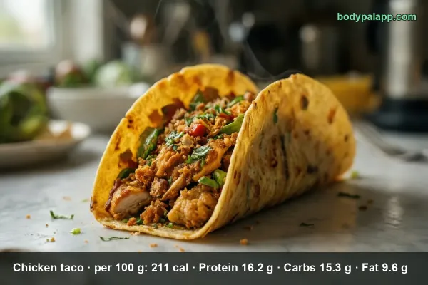Tacos di pollo