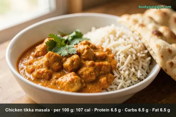 Chicken Tikka Masala calories