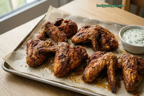 Baked Chicken Wings calories