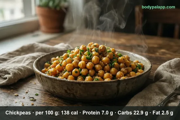 Chickpeas calories