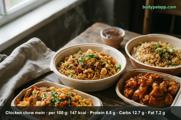 Chinese takeaway calories