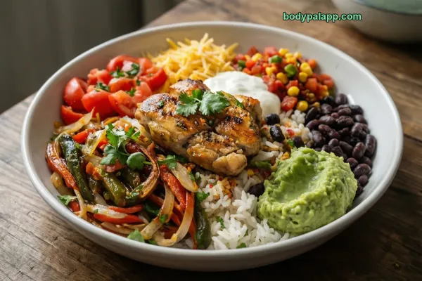 Chipotle Burrito Bowl calories