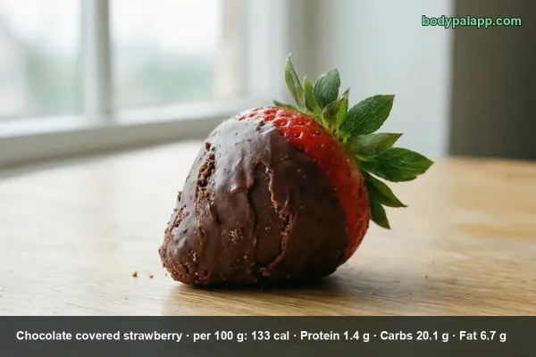 Chocolate Covered Strawberry calories