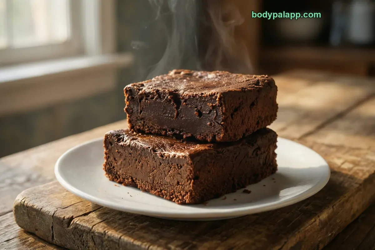 Chocolate fudge, prepared from recipe
