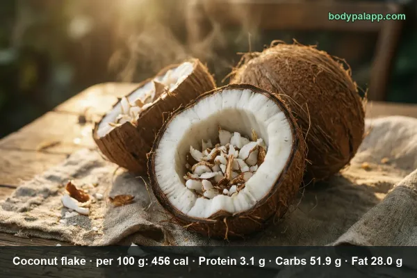 Coconut Flakes calories