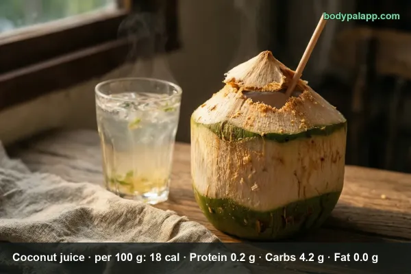Coconut Juice calories
