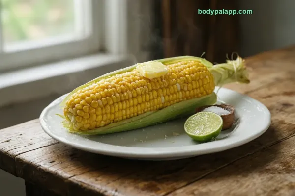 Boiled Corn On The Cob calories