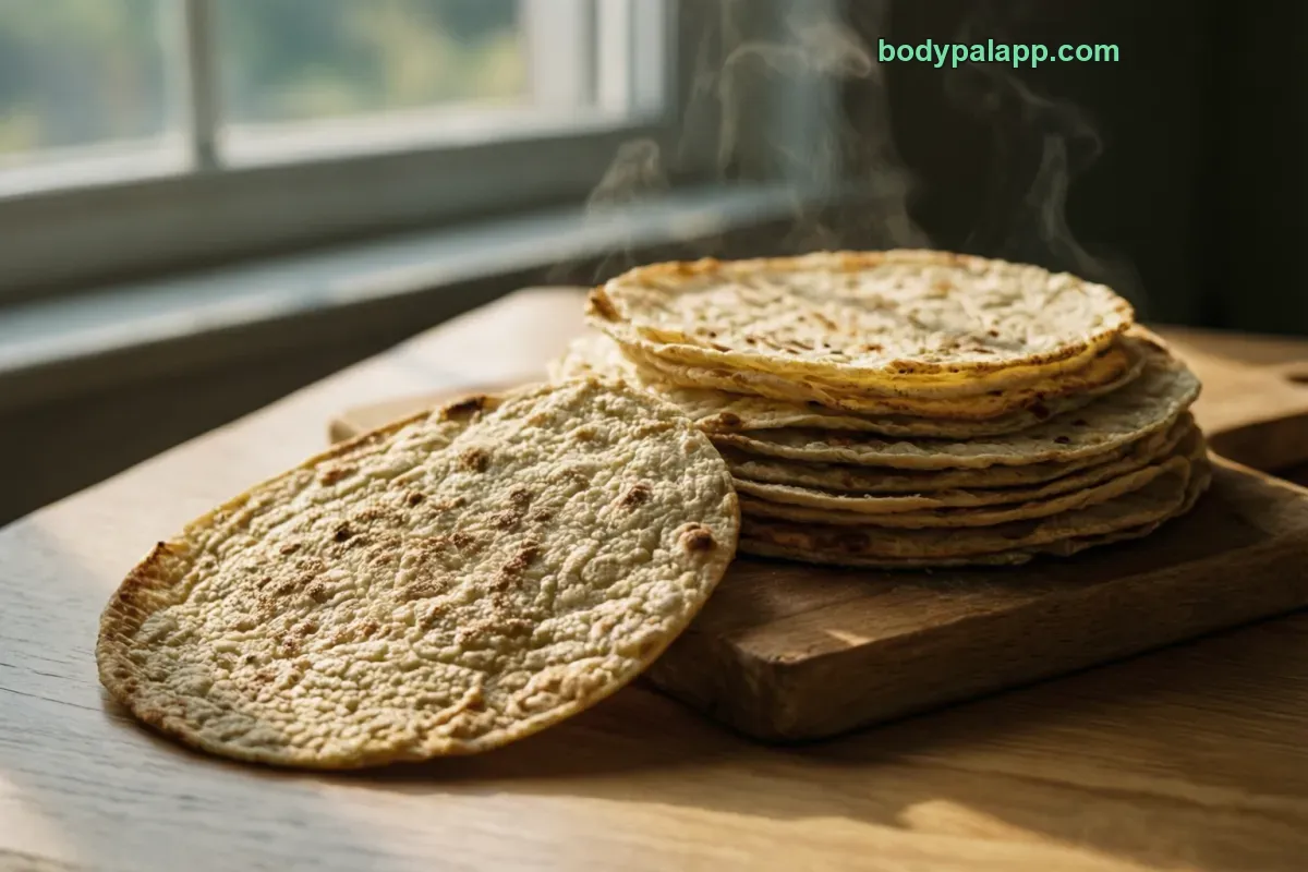 6 inch corn tortilla, plain, ready to heat
