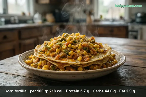 Corn Tortilla calories