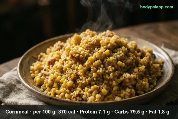 Cornmeal calories