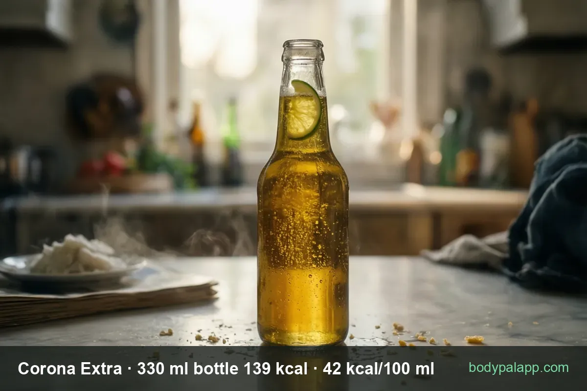 Corona - 139 kcal a bottle