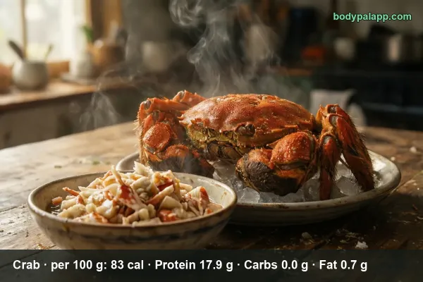 Crab calories