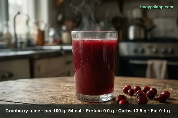 Cranberry Juice calories