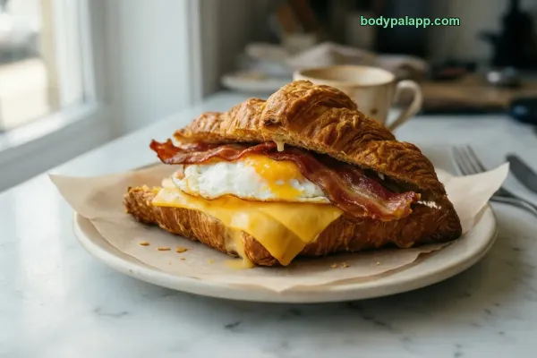 Croissant Breakfast Sandwich calories