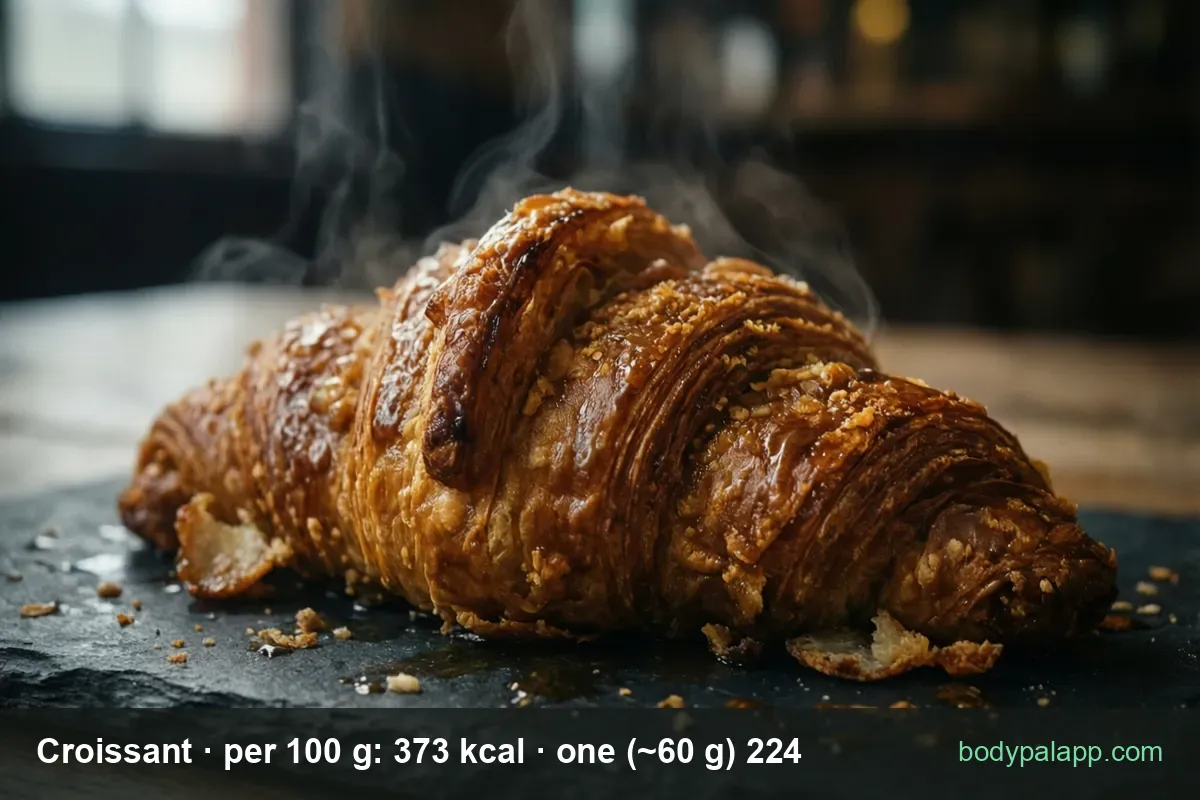 Croissant - 224 kcal each
