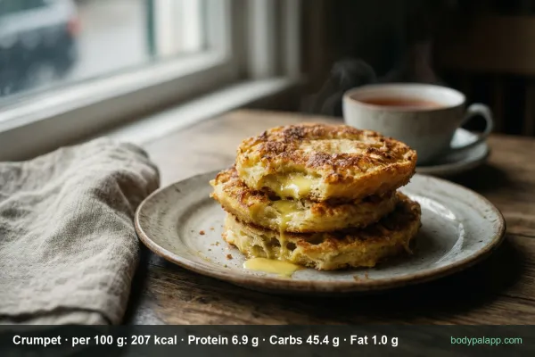 Crumpet calories