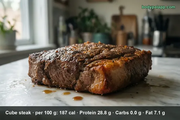 Cube Steak calories