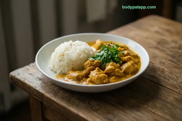 Curry Chicken And Rice calories