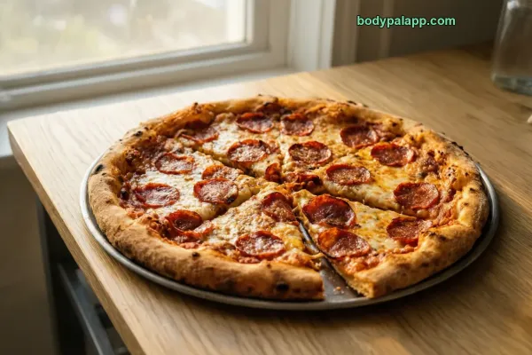 Frozen Rising-Crust Pizza calories