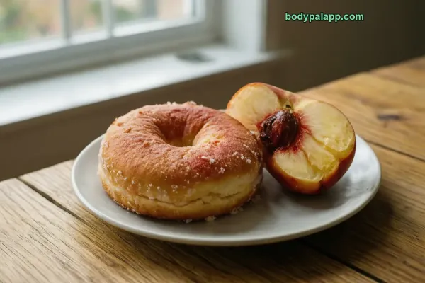Donut Peach calories