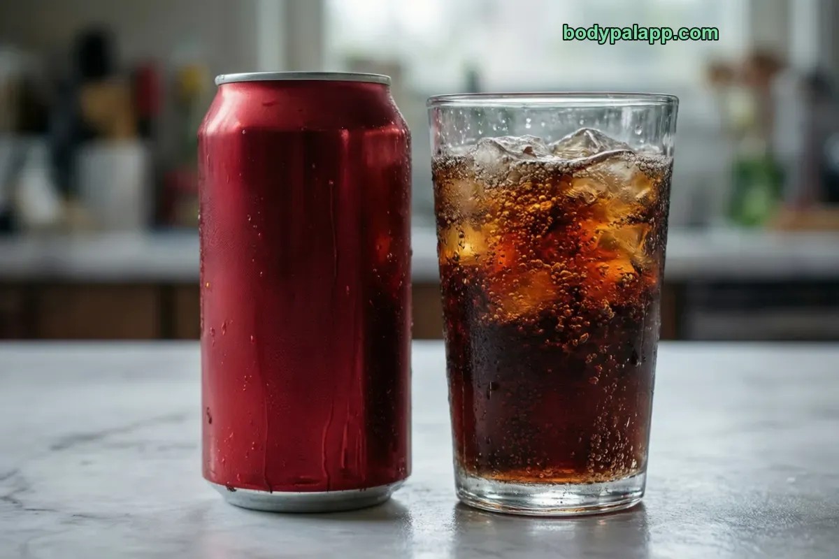 Dr pepper, regular, with caffeine