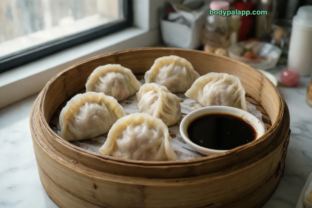 Dumpling, steamed