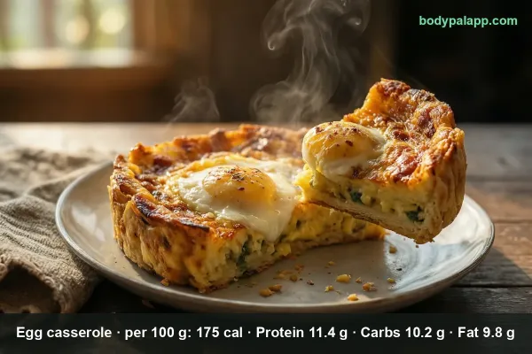 Egg Casserole calories