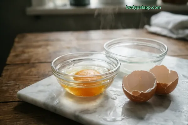 Egg Yolk And White calories