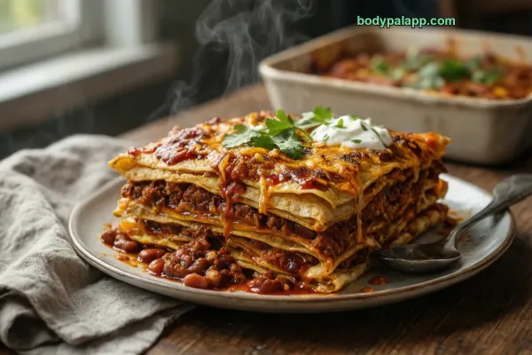 Enchilada Casserole calories