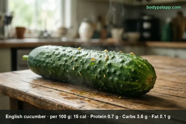 English Cucumber calories