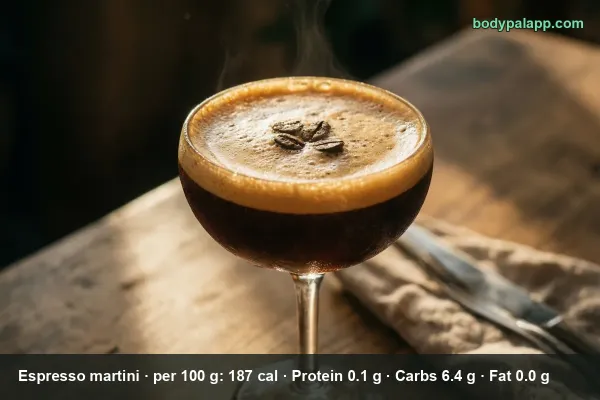 Espresso Martini calories