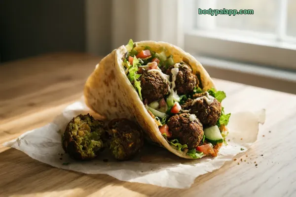 Falafel Pita calories