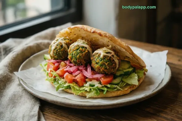 Falafel Sandwich calories