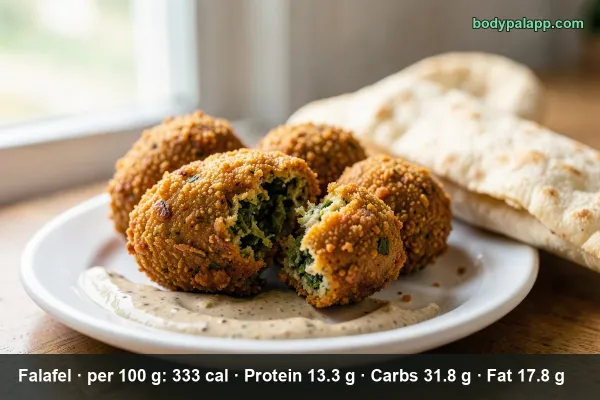 Falafel calories